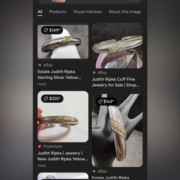 Judith Ripka sterling silver bracelet - Picture 2 of 8